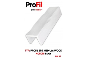 Profile EPS  PLASTERTYNK Medium Wood  "biały"